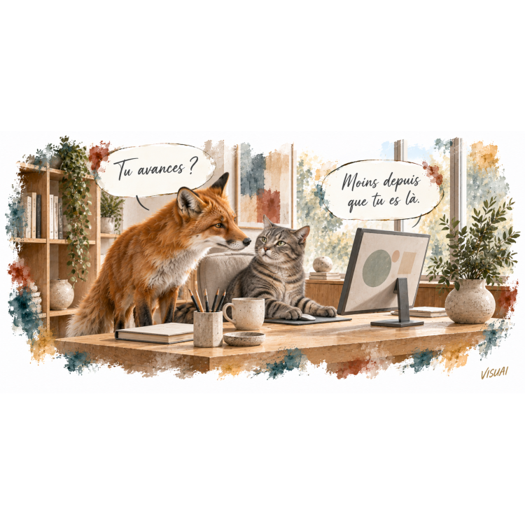 Mug Humour Sarcastique – Tu avances ?