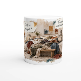 Mug Humour Sarcastique – C’est ça, ranger ?
