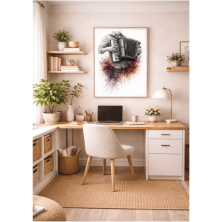 Illustration artistique accordéon – Souffle de l’accordéon contemporain