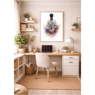 Illustration artistique clarinette – Voix de la clarinette expressive