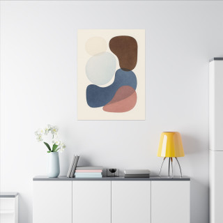 Illustration abstraite moderne – Poster & toile 30x40 / 40x60