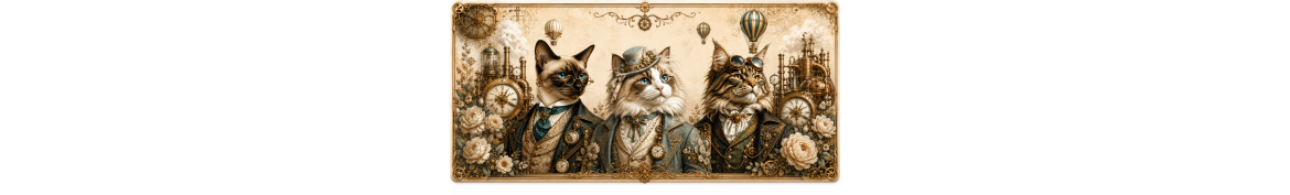 Chat Steampunk